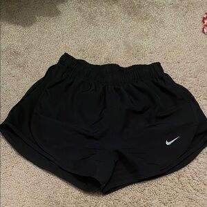 Nike Black Athletic Shorts Lightweight Breathable